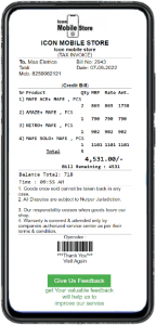 Invoice Sharing & Feedback